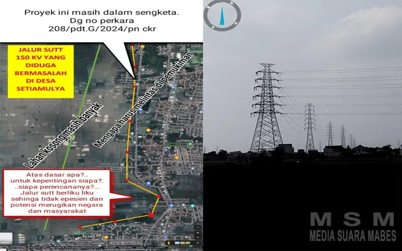Pensiunan TNI AD Abdul Harris Soroti Dampak Proyek SUTT, Minta Hak Kompensasi Dipenuhi Sesuai Ketentuan