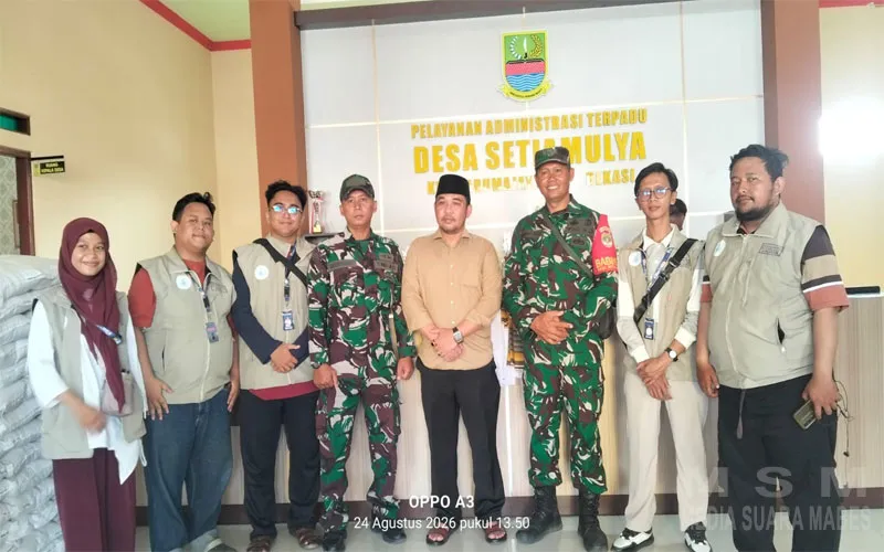 Antusiasme Warga Setiamulya Sambut Penyaluran Bantuan Pangan Alokasi Juli–September 2026