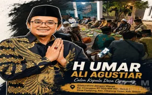 Umar Ali Agustiar Perkuat Silaturahmi, Sambangi Warga di Babakan Ngantai Ciranggon Cikarang Timur