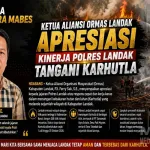 Ketua Aliansi Ormas Landak Apresiasi Kinerja Polres Landak Tangani Karhutla