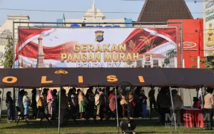 Polda DIY Gelar Gerakan Pangan Murah, Sediakan Komoditas Bersubsidi bagi Masyarakat