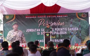 Pangdam III/Siliwangi Resmikan Jembatan Perintis Garuda di Garut, Perkuat Konektivitas dan Kemanunggalan TNI-Rakyat