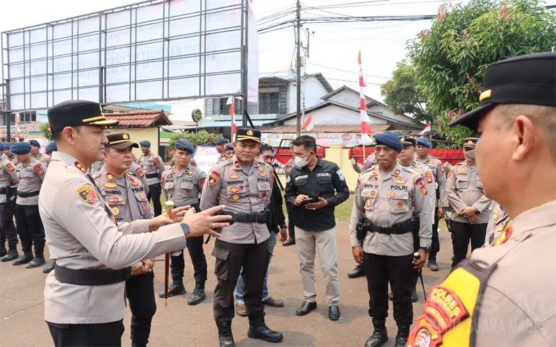 Personel BKO Brimob Polri Tiba Di Polres Ketapang, Perkuat Penanggulangan Karhutla