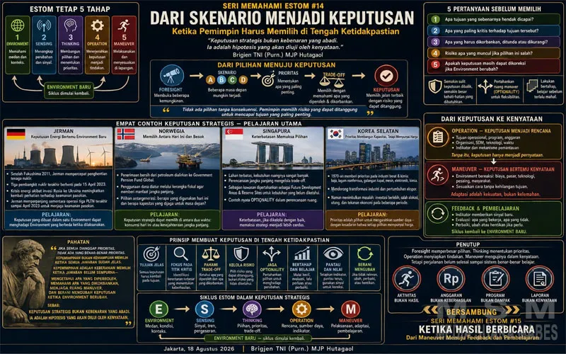 Seri Memahami ESTOM #14: Dari Skenario Menjadi Keputusan