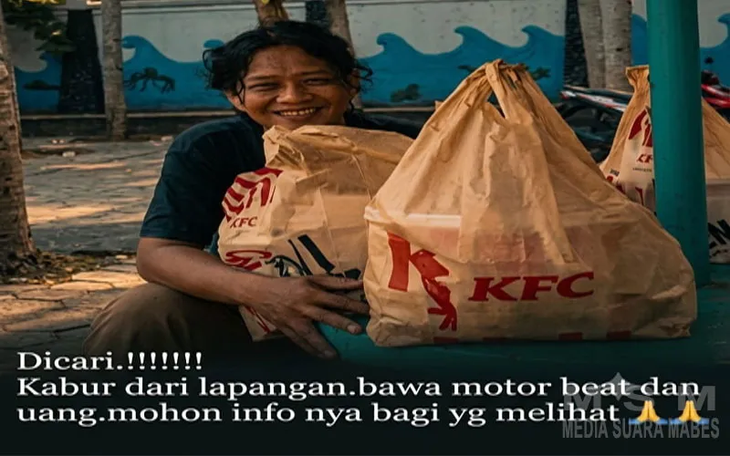 Buron! Karyawan Koperasi Serpong Bawa Kabur Uang Nasabah dan Motor, Ini Ciri-Cirinya
