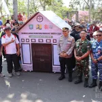 Kapolres Beltim Hadiri Pawai Pembangunan Kabupaten Belitung Timur,Semarakan HUT RI Ke-81