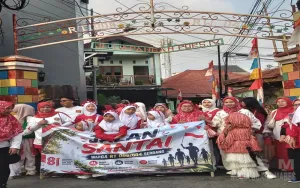 Ribuan Orang Tumpah Rayakan Acara Puncak HUT RI-81 Di RW.04 Serdang Kemayoran