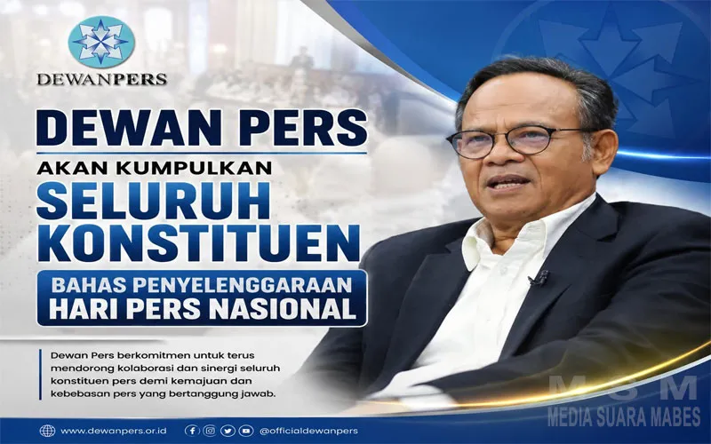 Dewan Pers Akan Kumpulkan Seluruh Konstituen Bahas Penyelenggaraan Hari Pers Nasional