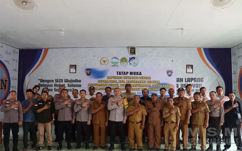 Kapolres Ketapang Bersama Satgas Edukasi Polres Ketapang Dan Mahasiswa STIK Serta Siswa Setukpa Gelar Tatap Muka dengan Masyarakat, Perkuat Kesadaran Kamtibmas