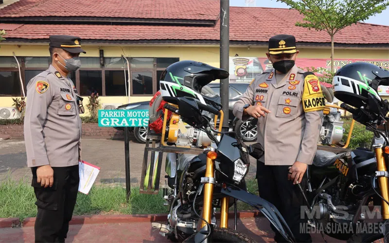 Perkuat Kesiapsiagaan Karhutla, Polres Ketapang Terima Sarpras Pemadaman Dari Slog Polri Dan Langsung Didistribusikan ke Jajaran