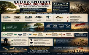 Ketika Entropi Membaca Indonesia: Sistem yang Tak Dirawat Perlahan Kehilangan Keteraturan