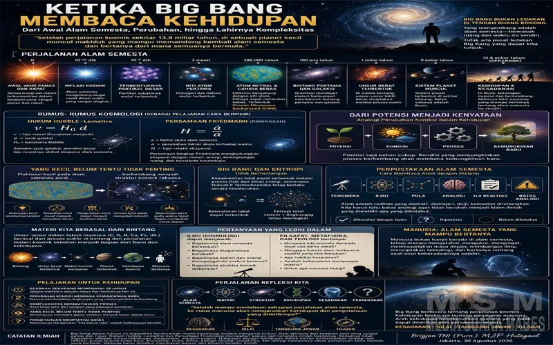 Ketika Big Bang Membaca Kehidupan: Dari Kompleksitas Menuju Kesadaran Dan Tujuan