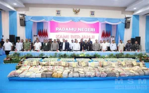 Bareskrim Polri, BNN RI, Bea Cukai Dan Polda Kepri Ungkap Jaringan Narkoba Internasional, Sita 800 Kg Ketamin HCL