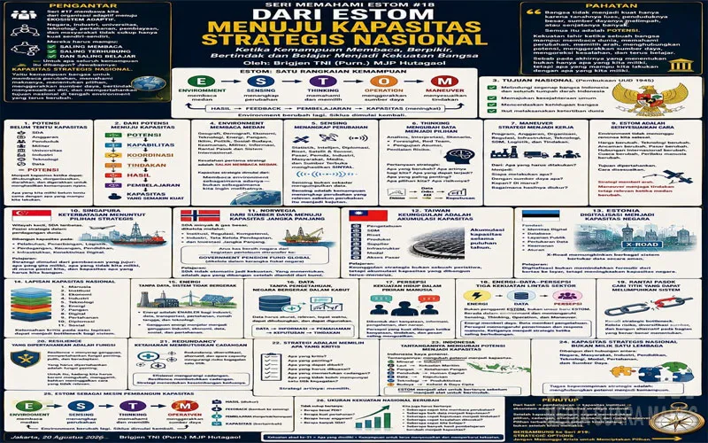Seri Memahami ESTOM #18: Dari Potensi Menuju Kapasitas Strategis Nasional