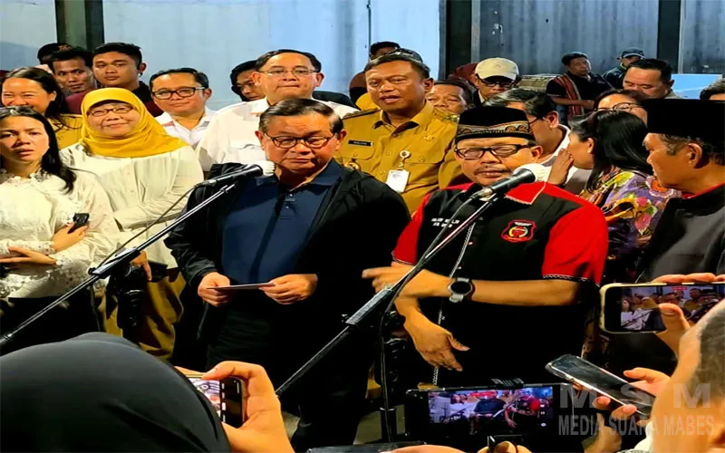Sebanyak 640 Pedagang Kakilima Pasar Subuh, Kramatjati Anggota Ormas Madas Nusantara Direlokasi Damai Gubernur DKI Jakarta Pramono