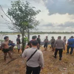 Tim Gabungan Polres Beltim Tertibkan Aktivitas Tambang Timah Ilegal
