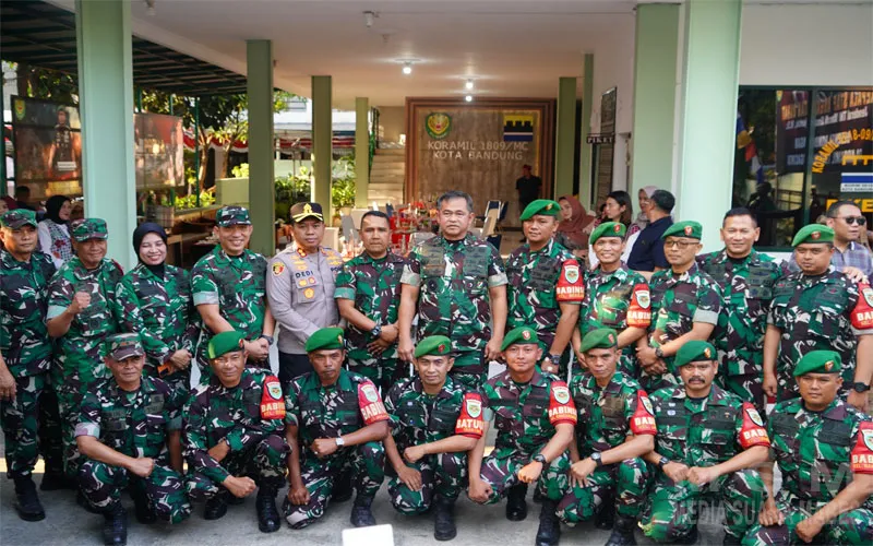 Pangdam III/Siliwangi Dampingi Kasad Tinjau Saat Kunker Ke Garut dan Bandung
