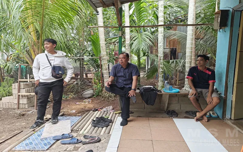 Satgas Aman Nusa II Polda Kalbar Edukasi Warga Limbung Cegah Karhutla