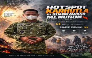 Hotspot Karhutla di Singkawang Menurun, Kerja Keras Tim Gabungan Mulai Buahkan Hasil