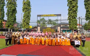 Bukan Sekadar Bermain, Anak-anak TK Kemala Bhayangkari 08 Pasaman Belajar Mengenal Polisi Lebih Dekat