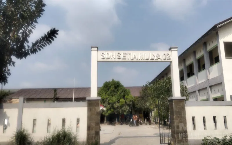 SDN 02 Setiamulya Imbau Warga Lindungi Diri dari Paparan Abu Vulkanik