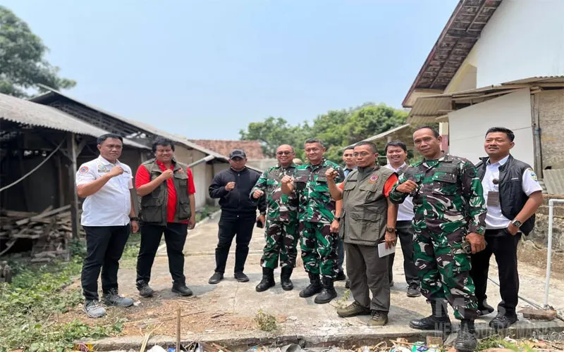 Pusterad dan Kodim Jepara Bersama Pemkab Jepara Survei Titik Sumur Bor di Desa Sumberejo Dan Desa Tunahan