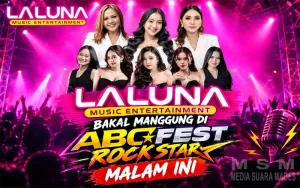 Laluna Music Bakal Manggung di ABC Fest Rock Star Malam Ini