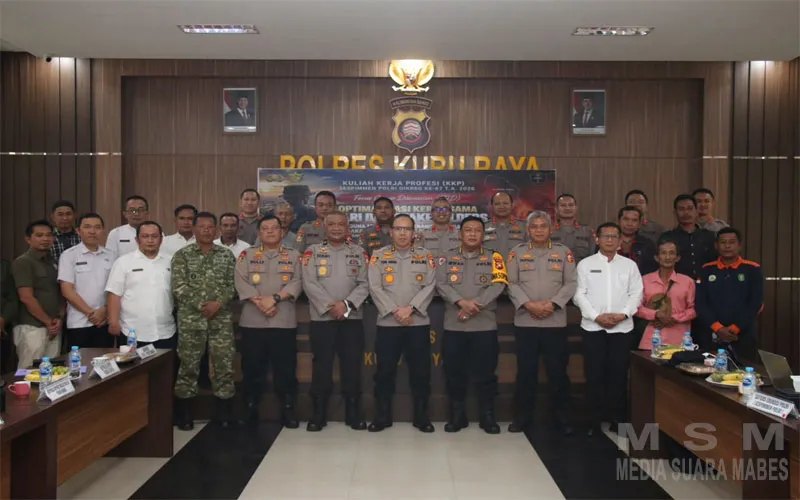 Serdik Sespimmen Polri Kaji Karhutla dan Krisis Air Bersih di Kubu Raya