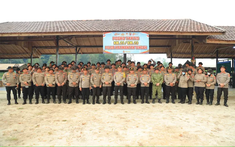 Turun Langsung ke Posko Karhutla Kalteng, Wakapolri Pastikan Negara Hadir Lindungi Masyarakat