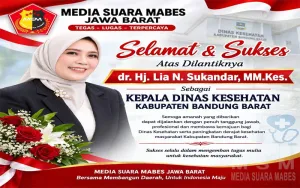 Setelah Jalani Tugas sebagai Plt, dr. Hj. Lia N. Sukandar Resmi Dilantik Jadi Kepala Dinkes KBB