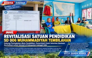 Kunjungan ke SD Muhammadiyah Tembilahan: Revitalisasi Pendidikan Diharapkan Berlanjut, Sarana dan Mebeler Jadi Perhatian