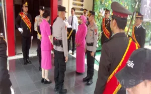 Parade  Perpisahan  Dan  Penyambutan  Kapolres  Barito Utara,  Momen  Penuh  Haru, Semangat  Baru  Untuk  Pengabdian  Yang  Lebih  Baik