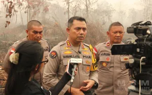 Polda Kalbar Tegas Tangani Karhutla, 71 Laporan dan 7 Tersangka