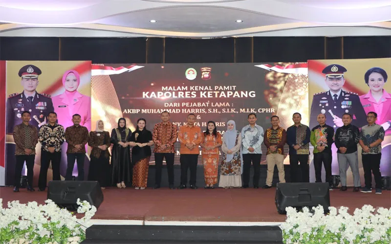 Penuh Kehangatan, Malam Kenal Pamit Kapolres Ketapang Jadi Momentum Perkuat Sinergi Forkopimda dan Masyarakat