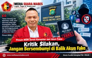 Pimum MSM Soroti Komentar dari Akun Fake: Kritik Seharusnya Disampaikan Secara Bertanggung Jawab