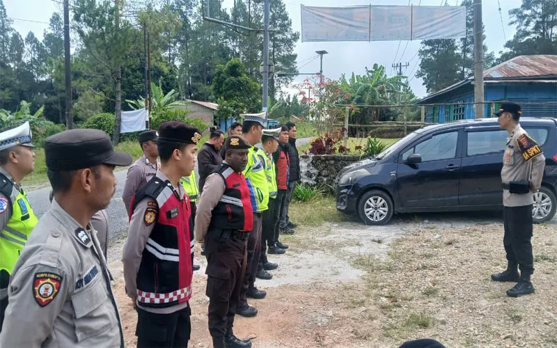 Polres Humbahas Tingkatkan Pengamanan Pasca Kericuhan di Desa Matiti II