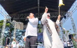 Kampanye Akbar Calon Lurah Nomor Urut 01 Zainal Abidin Digelar di Pahlawan Setia, Simpatisan Antusias