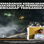 Hotspot Terpantau, Polisi Amankan Pria Diduga Terlibat Pembakaran Lahan di Kateman
