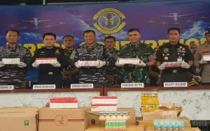 Pangdam XII/Tpr Apresiasi Pengungkapan 23 Juta Batang Rokok Ilegal
