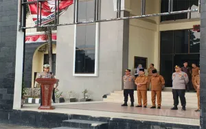 Bupati Pasaman Didampingi Kapolres Pasaman Resmi Lepas Keberangkatan Polisi Cilik Berlomba di Polda Sumbar
