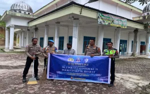 Sambut HUT Lalu Lintas Ke – 71 Sat Lantas Polres Pakpak Bharat Laksanakan Giat Bakkes Dan Baksos
