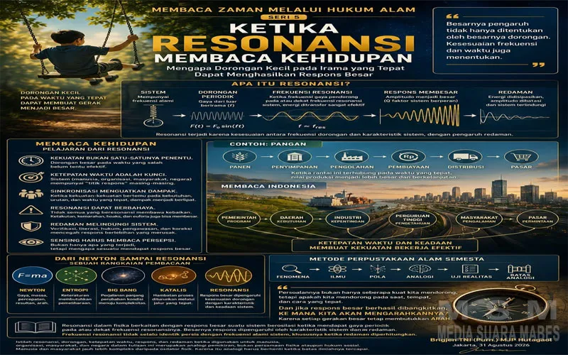 Ketika Resonansi Membaca Kehidupan: Dorongan Kecil, Waktu Tepat, Respons Besar