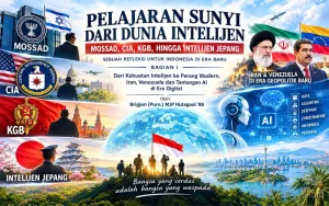 Pelajaran Sunyi Dari Dunia Intelijen: Ketika Perang Bergeser ke Data, Algoritma Dan Manusia