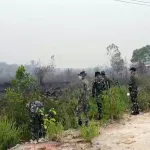 Koramil Perketat Patroli Pascakarhutla di Tiga Wilayah Singkawang
