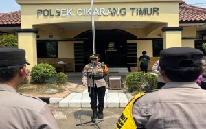 Polsek Cikarang Timur Siapkan 96 Personel untuk Pengamanan Pilkades 2026