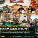 Mabes TNI Perkuat Sinergi dengan Pemkab Inhil, Pencegahan Karhutla Jadi Prioritas Bersama