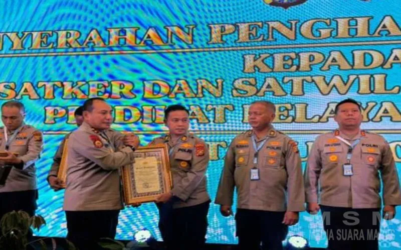 Polres Inhil Kembali Raih Penghargaan Kapolri, Pelayanan Prima Jadi Penguatan Kepercayaan Publik