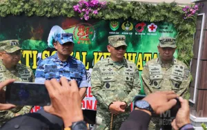 Peringati HUT ke-81 TNI, Kodam III/Siliwangi Gelar Bakti Sosial Kesehatan di RS Dustira