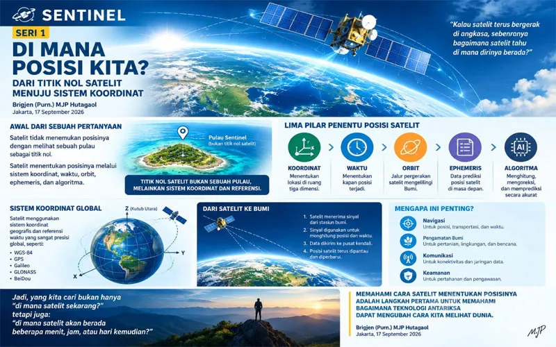 SENTINEL: Memahami Titik Nol Satelit hingga Kemampuan Membaca Bumi