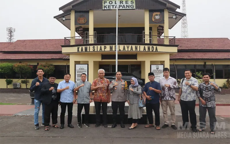Perkuat Kerukunan Umat Beragama, Kapolres Ketapang Sambut Kunjungan Silaturahmi Pengurus FKUB